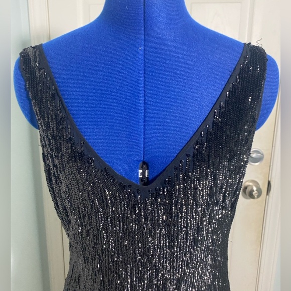 Vintage silk sequin dress - Picture 2 of 11